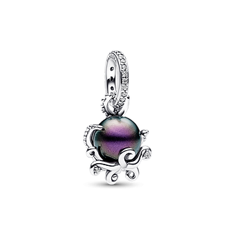 Charm Colgante Úrsula de La Sirenita de Disney Plata Esterlina