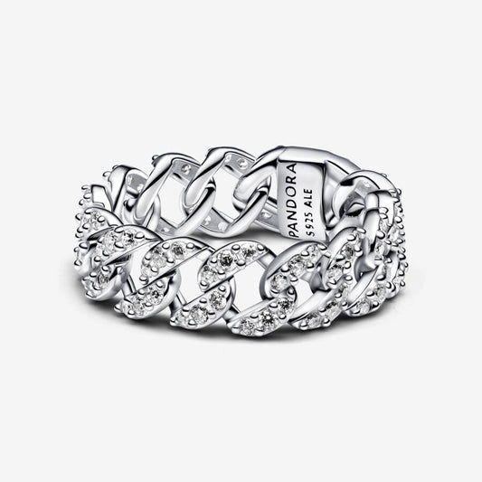 anillo cadena cubana