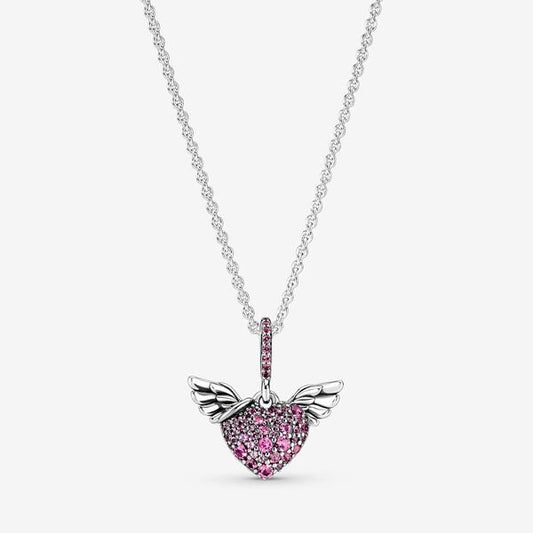 Corazón pave rosado