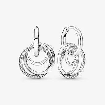 Hoop aretes familia